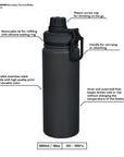 Thermal Everyday Bottle with Carry Handle