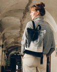 Black Watercolor Backpack – Stylish & Waterproof Design by Muni at www.brixbailey.com