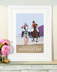 Watergate Bay Polo Artwork Print