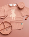 Waterproof Long Sleeve Bib - Mrs. Cat