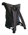Waterproof Rolltop Backpack - Orange Pattern