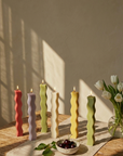 Wavy Pillar Candle