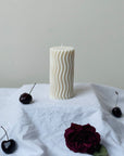 Sculpted Pillar Candles