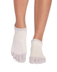 ToeSox Low Rise Full Toe Women's Yoga Grip Socks