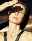 Hathor Harmony Choker - Silver
