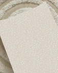 Anti-Roll Wedge Changing Mat - Greige Dash Print