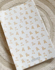 Anti-Roll Wedge Baby Changing Mat - Teddy Bears print