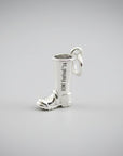 Welly Boot Personalised Silver Charm