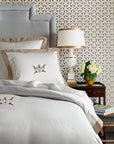 400tc Liaison Westminster Duvet Navy