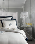400tc Liaison Westminster Duvet Navy