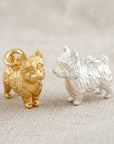 West Highland Terrier Silver Dog Charm