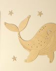 Wooden Wall Decoration - Whale