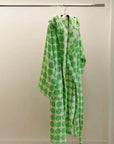 Whimsical Polka Dot Hooded Bath Robe - 100% Organic Long-stapled Cotton-5