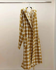 Whimsical Polka Dot Hooded Bath Robe - 100% Organic Long-stapled Cotton-6