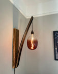Whiskey Stave Wall Light
