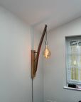 Whiskey Stave Wall Light