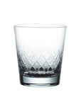 Crystal Whisky Glasses with Lattice Design