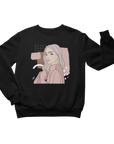 Unisex Crewneck Sweatshirt with Whisperer Illustration