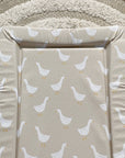 Standard Changing Mat - White Goose Unisex Print