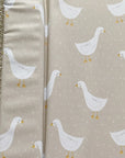 Standard Changing Mat - White Goose Unisex Print