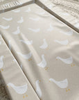 Standard Changing Mat - White Goose Unisex Print