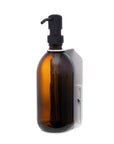 White Single Wall Mounted Soap Dispenser-6
