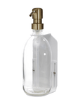 White Single Wall Mounted Soap Dispenser
