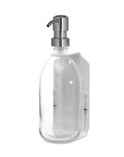 White Single Wall Mounted Soap Dispenser