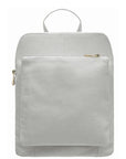 White Leather Pocket Backpack – Stylish & Multifunctional by Sostter at brixbailey.com