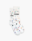 SPECKLED SOCKS | White