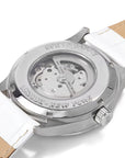 Brix+Bailey Wade Automatic Watch Mens White One Hand Watch Brix and Bailey