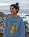 Comfy, Cozy, & Cute: The Long Haired Dachshund Oversized Sweatshirt"