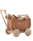 Eco Friendly Wicker Toy Trailer for Children