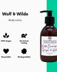 Wilde Cucumber, Ginger & Mint Luxury Body Lotion 250ML-2