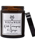 Wilde Lemongrass & Ginger Luxury Aromatherapy Scented Candle-3