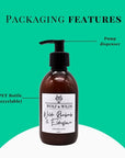 Luxury Wilde Rhubarb and Elderflower Body Lotion, premium handcrafted fragrance with rhubarb, rose, musk, vegan and cruelty-free, 250ml by Wolf & Wilde at brixbailey.com