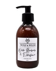 Luxury Wilde Rhubarb and Elderflower Body Lotion, premium handcrafted vegan lotion with long-lasting fragrance, 250ml by Wolf & Wilde at brixbailey.com