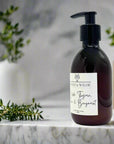 Luxury Wilde Thyme Olive Bergamot Body Lotion, Fresh Citrus Floral Fragrance, Premium Handcrafted Vegan Moisturizer, 250ml by Wolf & Wilde at brixbailey.com