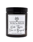 Wilde Thyme, Olive & Bergamot Luxury Handmade Scented Candle-1