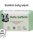 Mama Bamboo Sustainable Baby Wipes