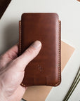 Wirepouch Leather Phone Case – Elegant & Functional Design by Craftory at brixbailey.com
