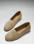 Women's Chukka Espadrilles, taupe suede