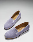 Women's Continental Espadrilles, lilac suede