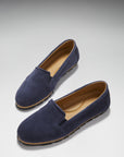 Women's Continental Espadrilles, navy blue suede