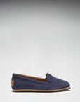 Women's Continental Espadrilles, navy blue suede