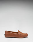 Women's Penny Driving Loafers, tan leather