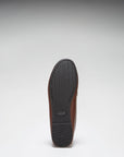 Women's Penny Driving Loafers Full Rubber Sole, brown leather