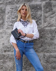 Erin Vegan Wristlet and Belt Pouch