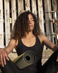Helios Yellow Artist Yoga Mat