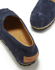 Women's Chukka Espadrilles, navy blue suede